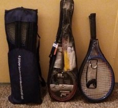 Prodám sportovní sady na tenis, badminton a volejbal - 1