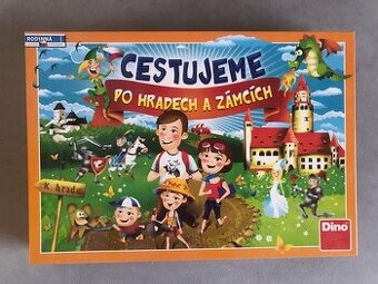Stolní hra DINO - Cestujeme po hradech a zámcích - nová