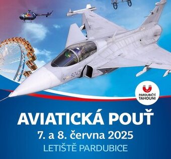 Aviatická pouť Pardubice - 2 vstupenky
