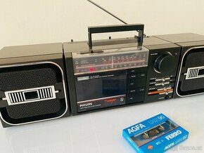 Radiomagnetofon Philips D 8256 Compo, rok 1988