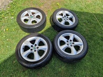 Original alu kola Škoda 15 palců