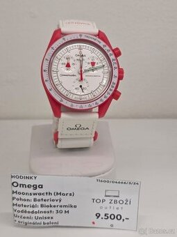 Omega Moonswatch (Mars), 2 roky záruka
