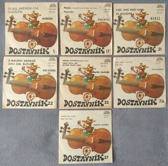 DOSTAVNÍK - 1980-85 - SP -HOBOES, POUTNÍCI, NEREZ, KTO....