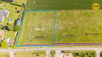 Prodej, Pozemky pro bydlení, 2000 m² - Albrechtice, 132674