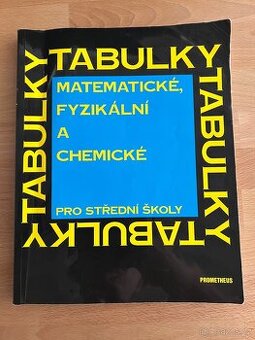 Tabulky (mat., fyz. a chem.) - 1