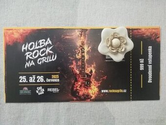Vstupenka Holba rock na grilu 2025
