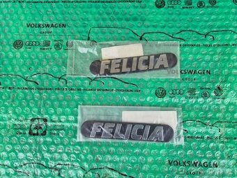 nápis "FELICIA" pro Škoda Felicia před FL 015476506 , 6U08