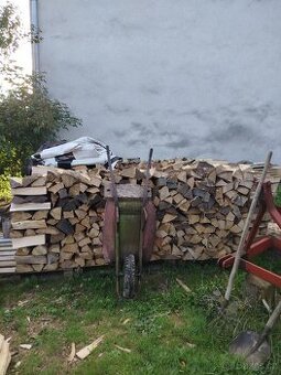 Tvrdé štípané dřevo