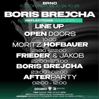 Vstupenka na Borise Brejchu Brno