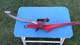 Držák+páka zadní brzdy ČZ Sport