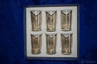 Výroční skleničky ČSD TSS Starý Plzenec