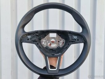 Originální kožený volant TOP STAV Škoda Octavia 3 Superb 3