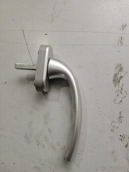 Hliníková klička stříbrná elox