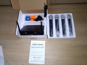 Nová sada 4 ks bezdrát + přijimač