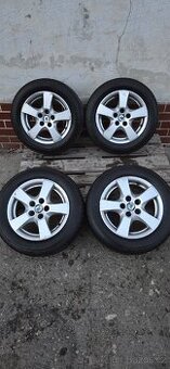 Alu kola R14, 5x100, Fabia letní pneu 185/60
