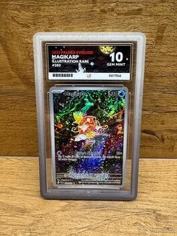 Pokemon Magikarp 203/193 Paldea Evolved Grading ACE 10