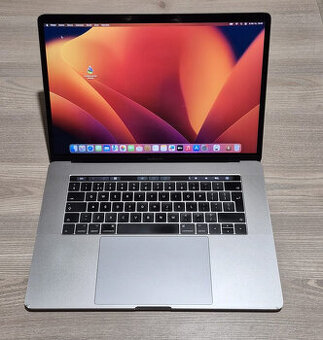MacBook Pro 15"/Touch Bar/i7 3,8 GHz/16GB/512GB/R555 2GB