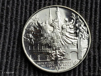 Stříbrná pamětní mince Československo č.8