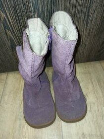 Dětské zimní barefoot kozačky Livie&Luca z Aliexpress, vel 9