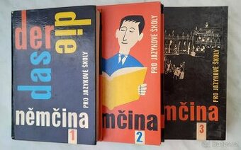 Učebnice němčiny 20 Kč za kus