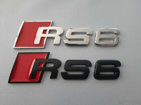 Znak na kufr RS6 Audi