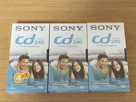 VHS videkozety Sony CD240