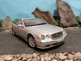 Prodám model 1:18 Mercedes Benz CL500 2001