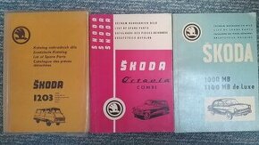 Seznam náhradních dílů Škoda 1000 MB, Octavia, 1203