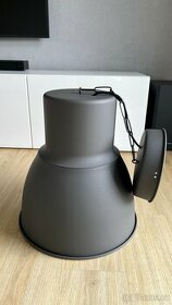 HEKTAR Závěsná lampa, tmavě šedá, 38 cm Ikea