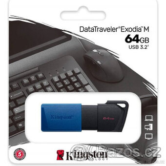 USB flashdisk Kingston 64GB (čtete popis)