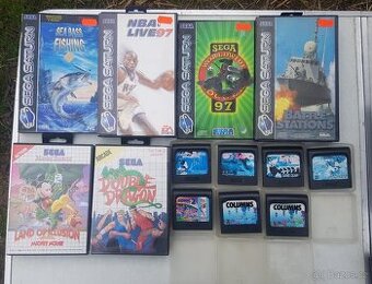 Hry na sega saturn, master sistem a game gear - 1