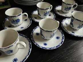 Kávový porcelánový servis