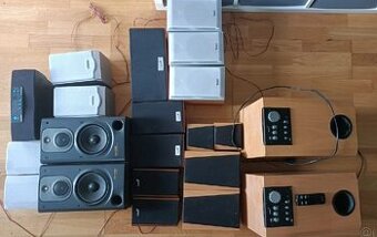 Reprobedny, subwoofer Genius, zesilovac