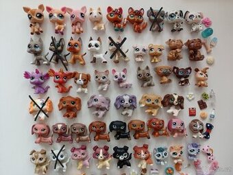 Littlest petshop sbírka psy pejsci koloušci lišky a jiné
