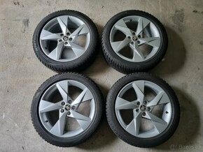 ALU kola+pneuŠKODA"Volans"Pirelli zimni205/50/R17 6.5J ET4