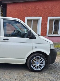 Alu kola R18 5x120 Aluett + letní pneu 225/45/18 Continental