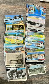 Prodám sadu pohlednic 1960 - 1980 Evropa - 1