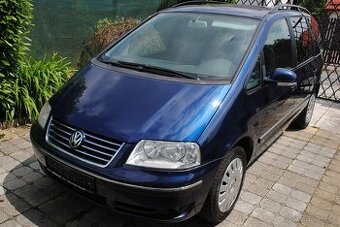 VW SHARAN 1.9TDi 96kW - klimatizace - ESP - výhřev - tažné