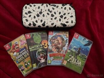 Nintendo Switch hry pouzdro