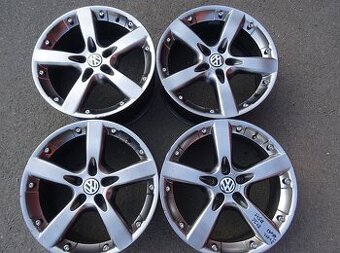 Alu disky Aluett na Škoda, VW, 17", 5x112, ET 35, šíře 7,5J