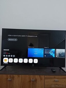 Sencor SLE XXX802TCSB Smart TV 55" 126