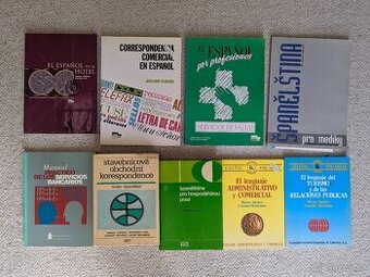 Odborné učebnice španělštiny pro různé specializované obory