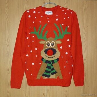 Vánoční unisex svetr Takko Fashion