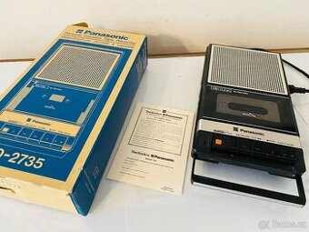 Kazetový magnetofon Panasonic RQ 2735, rok 1979