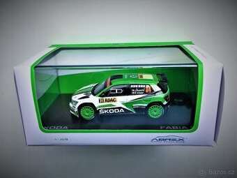 Model ŠKODA Fabia III R5 Rally Deutschland 2017 Abrex 1/43