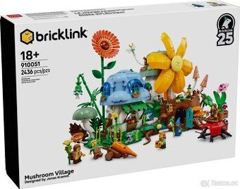 LEGO Bricklink 910051 Houbová vesnice - Mushroom Village