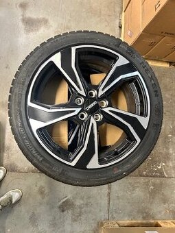 Litá kola DEZENT KB dark + zímní pneu 205/45/17