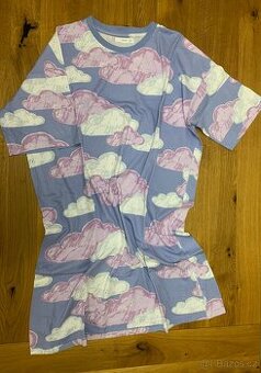 noční košile s obláčky z Reservedu, vel. M (příjemná bavlna)