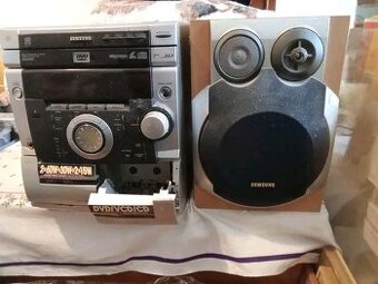 HiFi věž DVD , cd ,Mc+ rádio Samsung