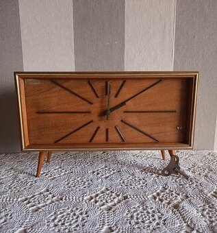 Retro stolní bicí hodiny weimar
